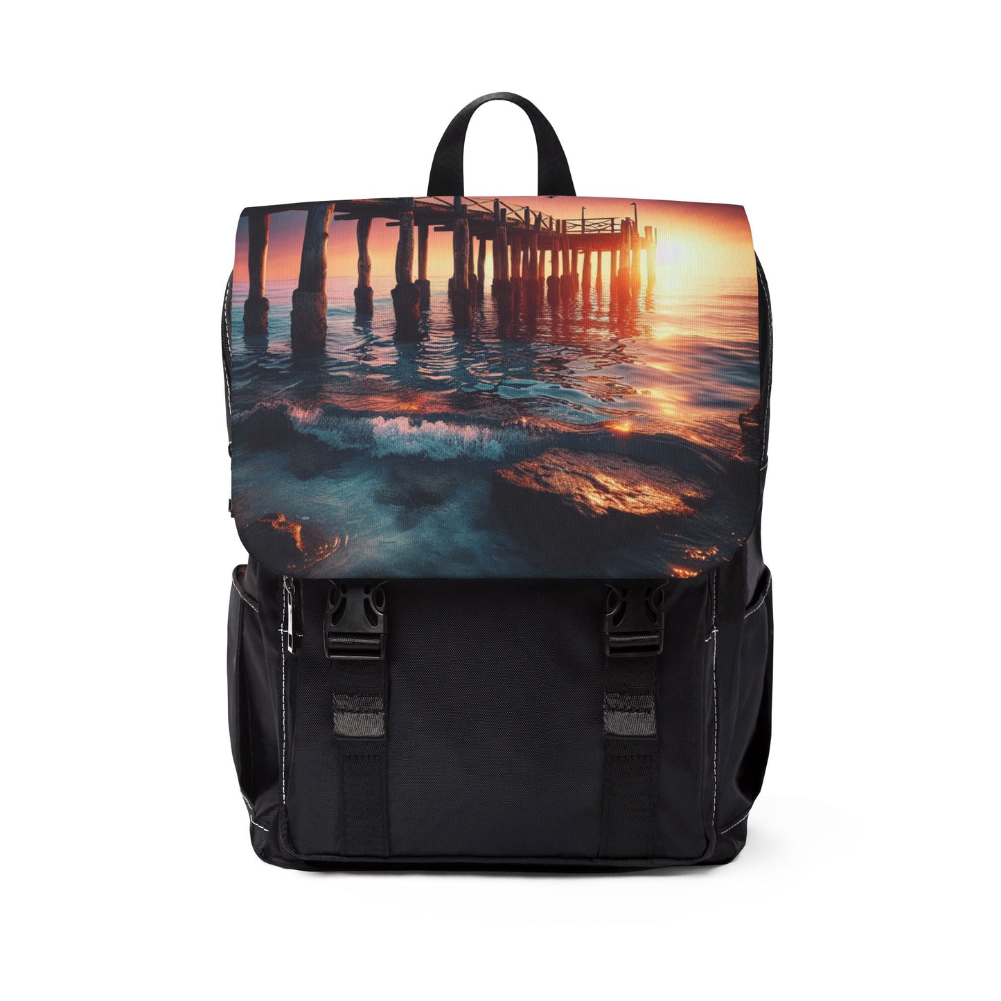 Unisex Casual Shoulder Backpack