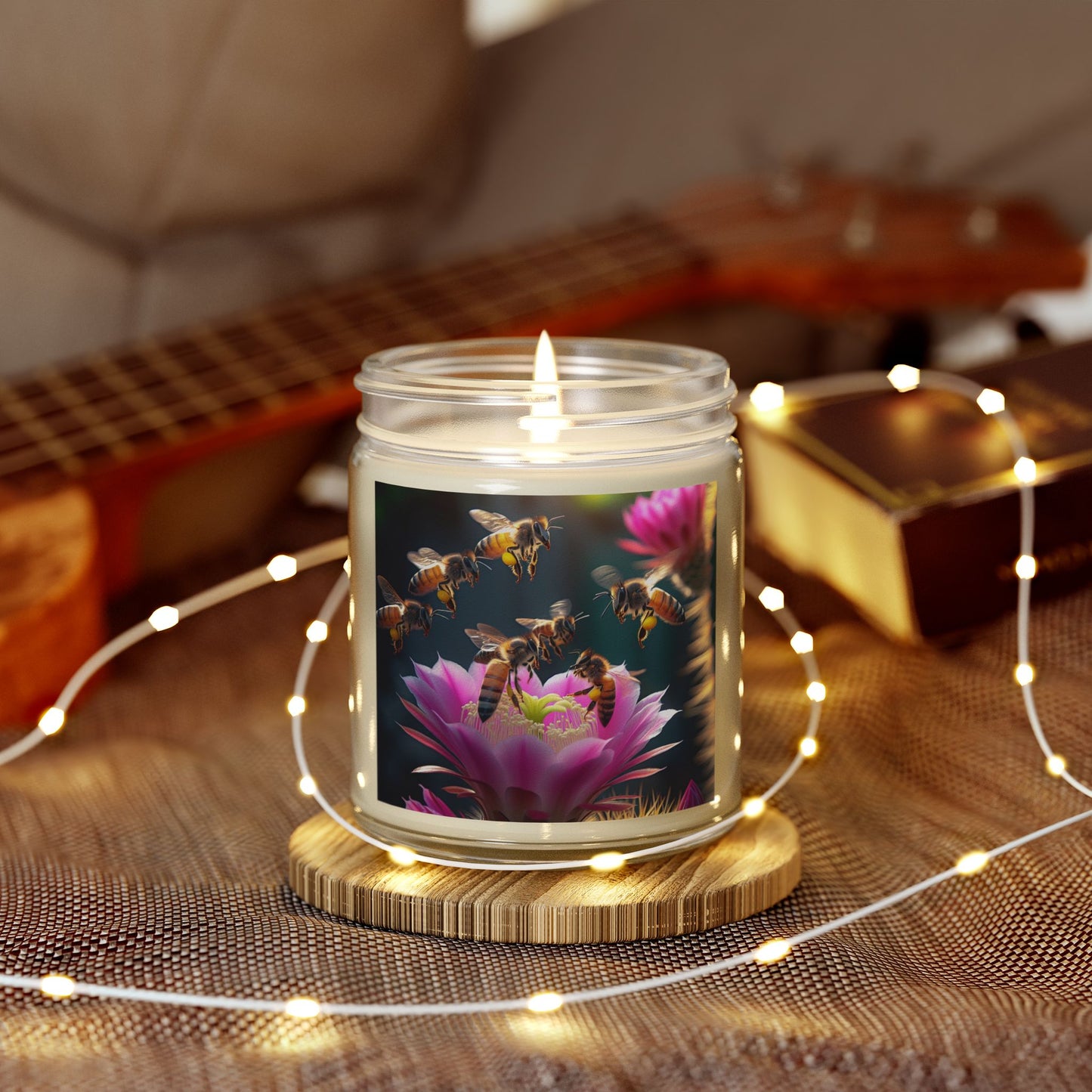 Scented Candles, Coconut Apricot Wax (4oz, 9oz)