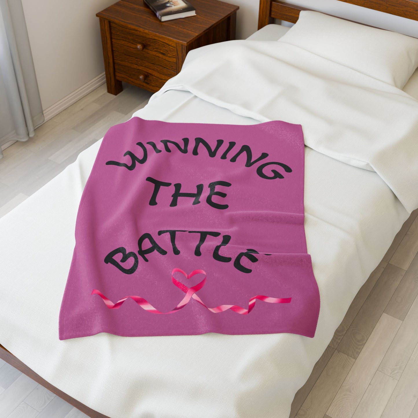 WINNING THE BATTLE blanket