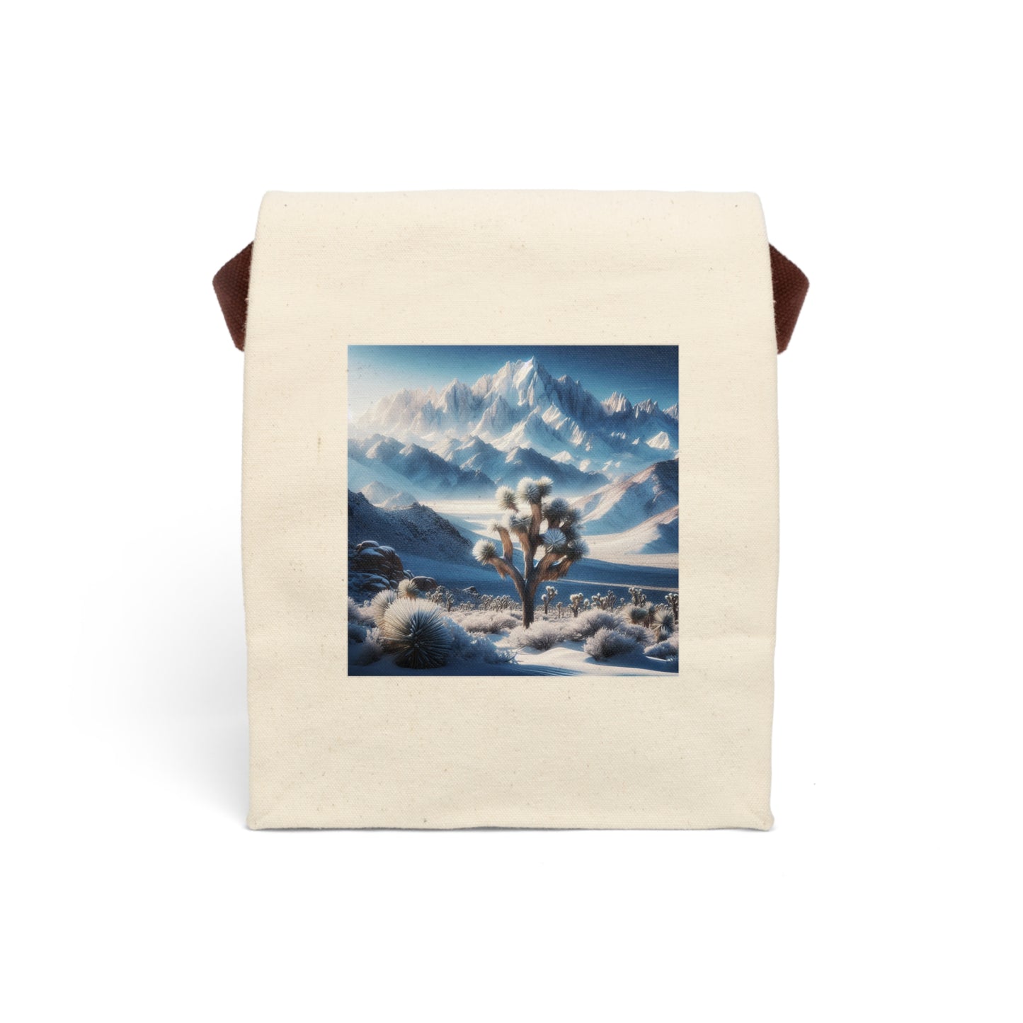 Canvas Lunch Bag With Strap