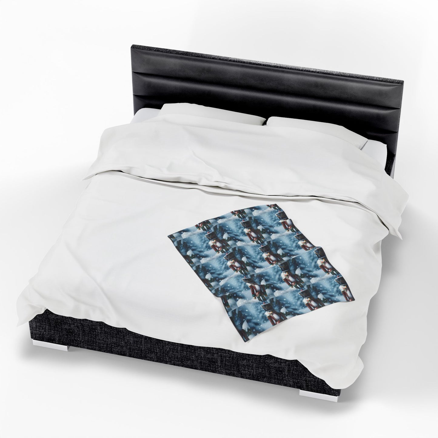 NUTCRACKER Velveteen Plush Blanket