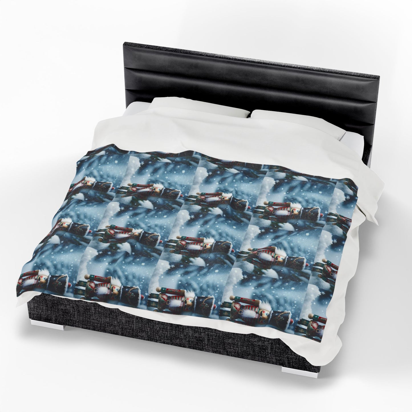 NUTCRACKER Velveteen Plush Blanket