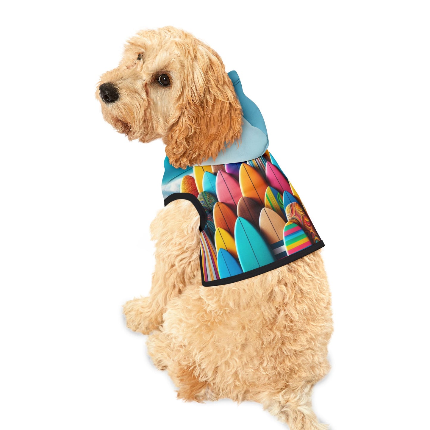 surfboards Pet Hoodie