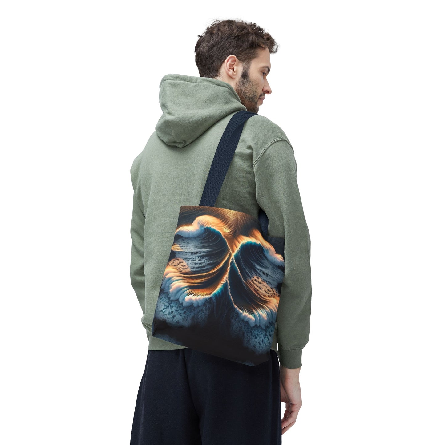 WAVES Tote Bag (AOP)