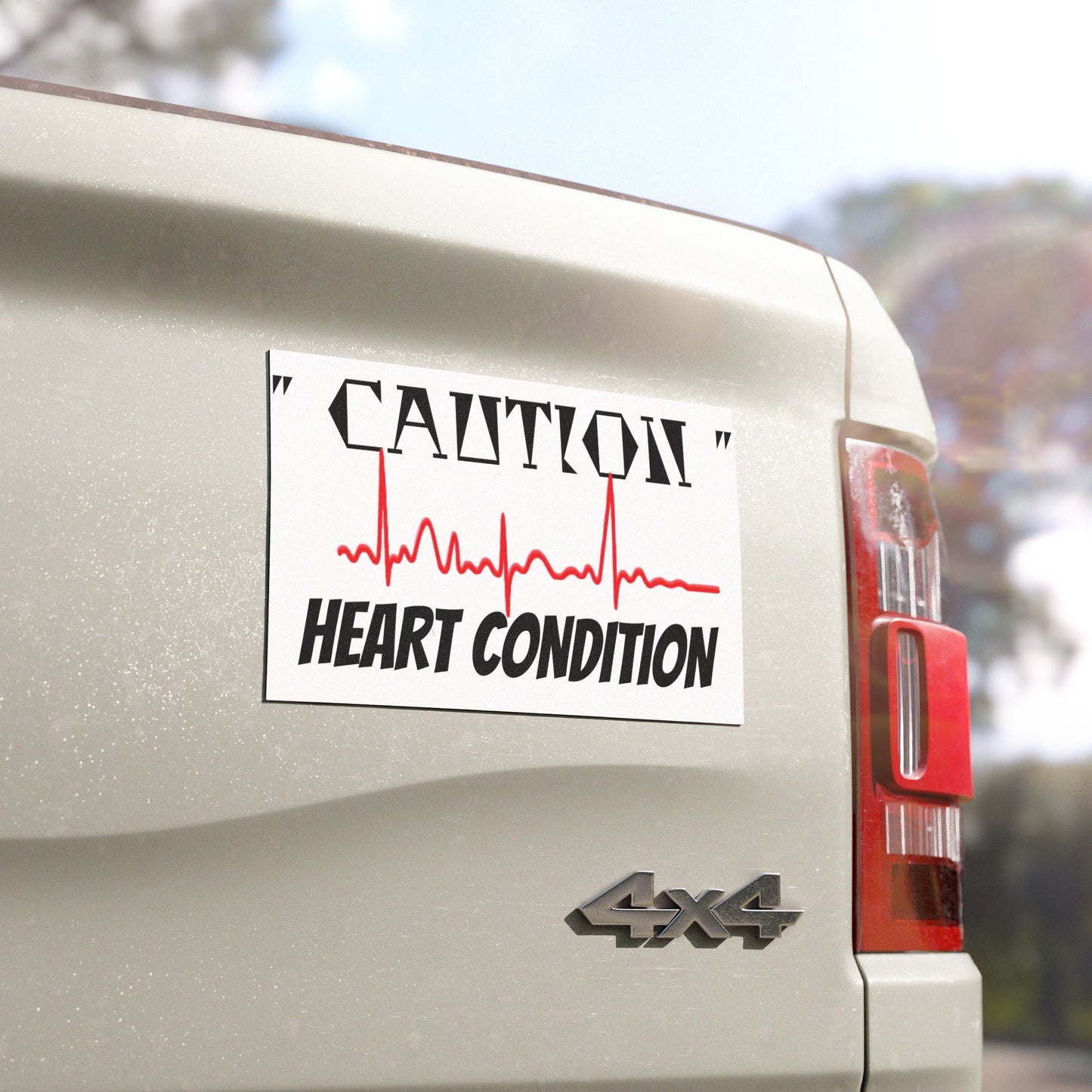 HEART CONDITION Car Magnets