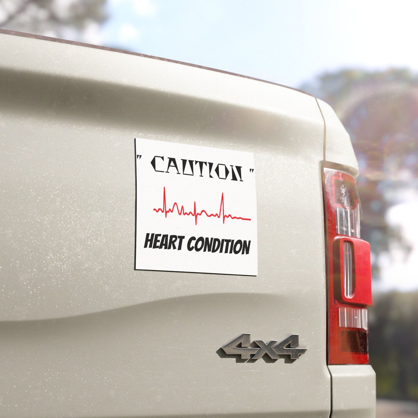 HEART CONDITION Car Magnets