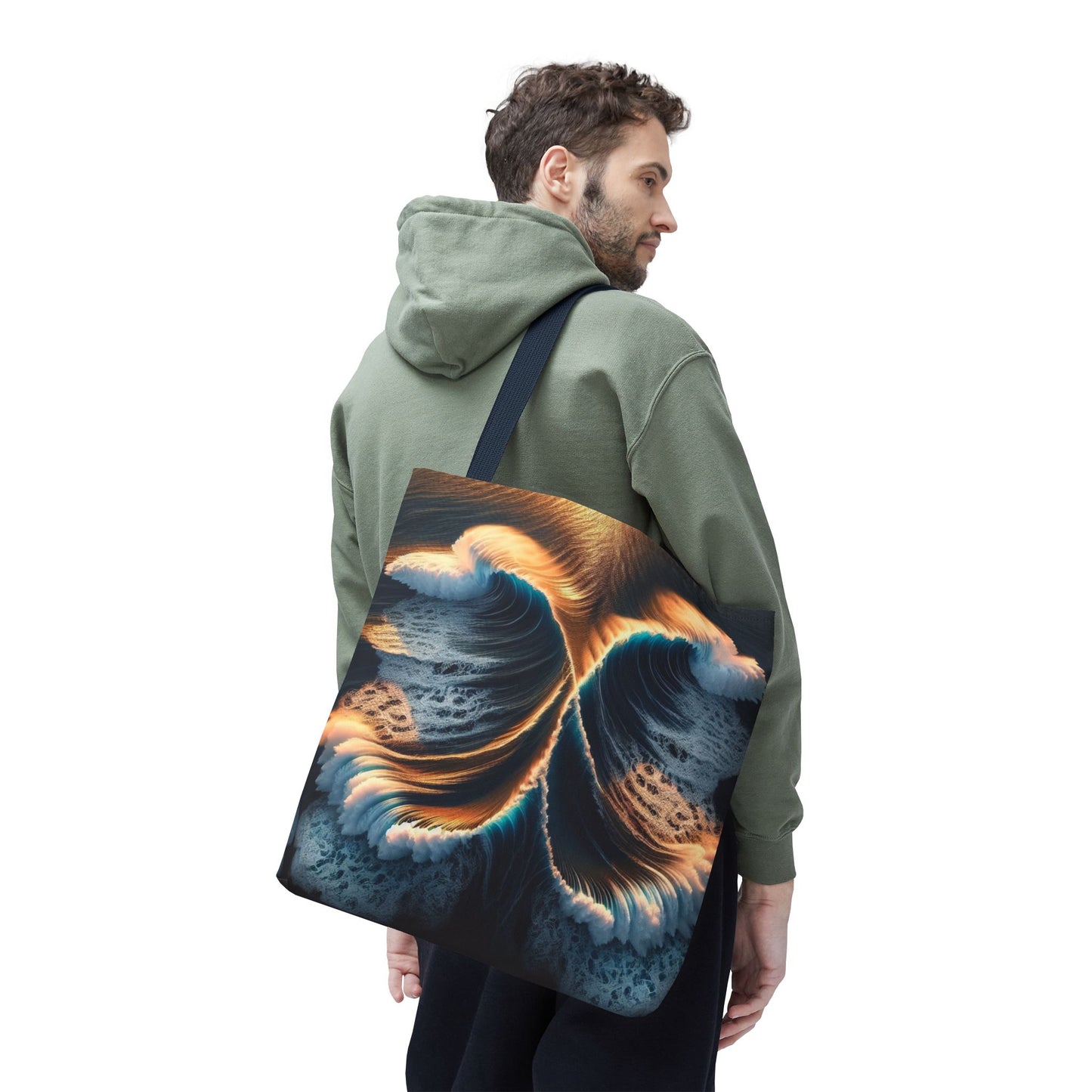 WAVES Tote Bag (AOP)