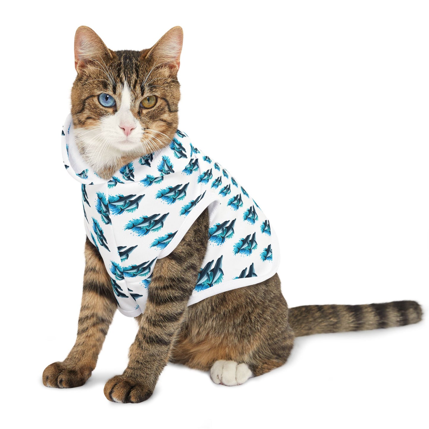 DOLPHIN DESIGN Pet Hoodie