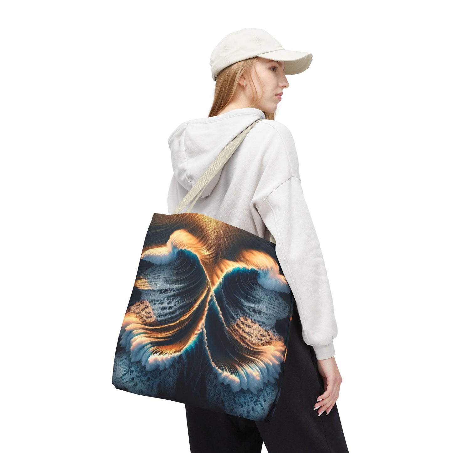 WAVES Tote Bag (AOP)