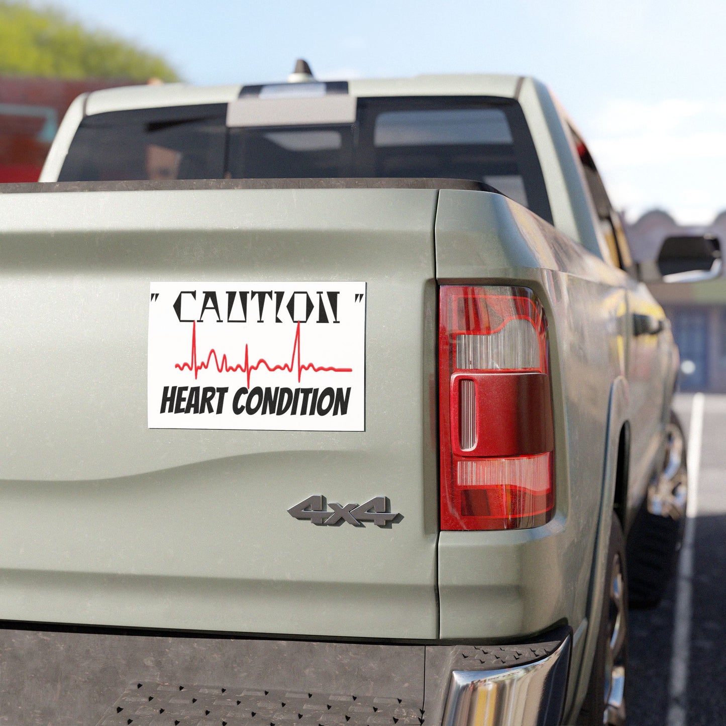 HEART CONDITION Car Magnets