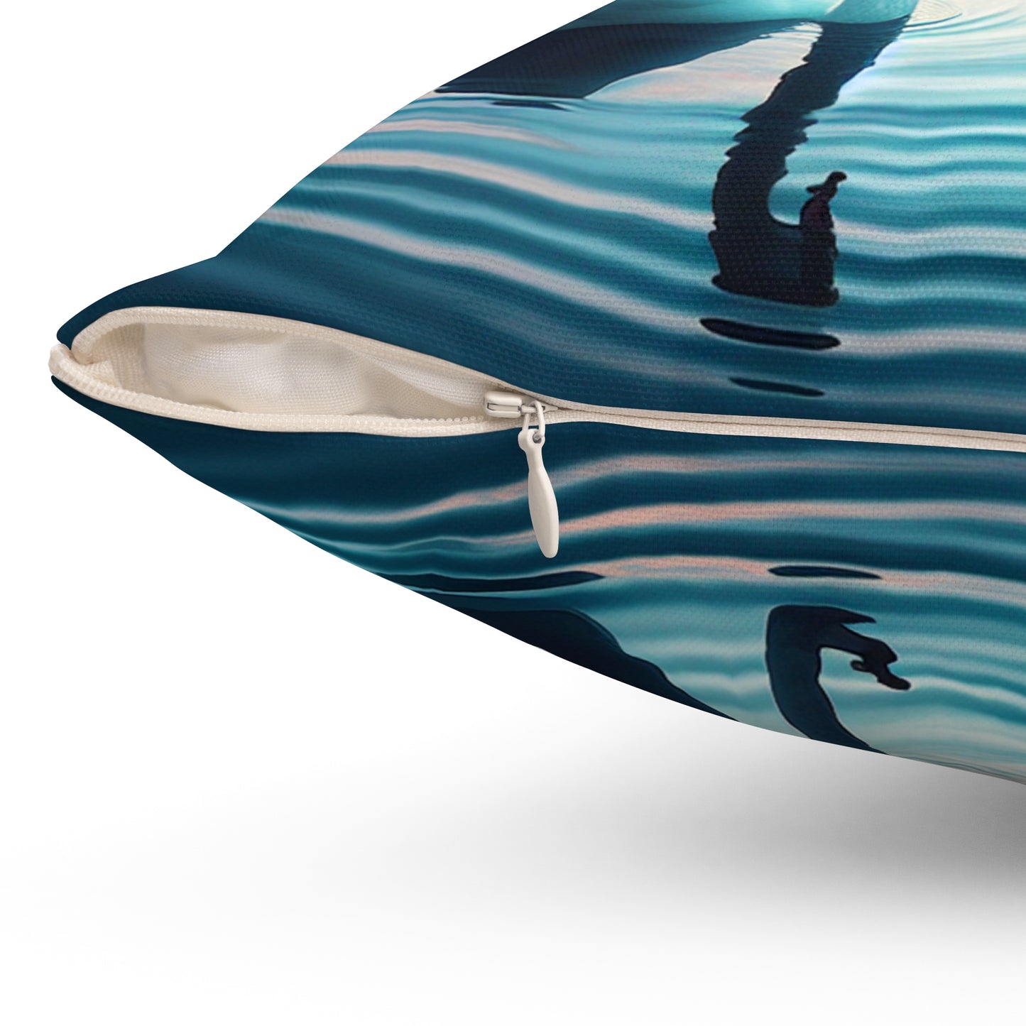 Spun Polyester Square Pillow