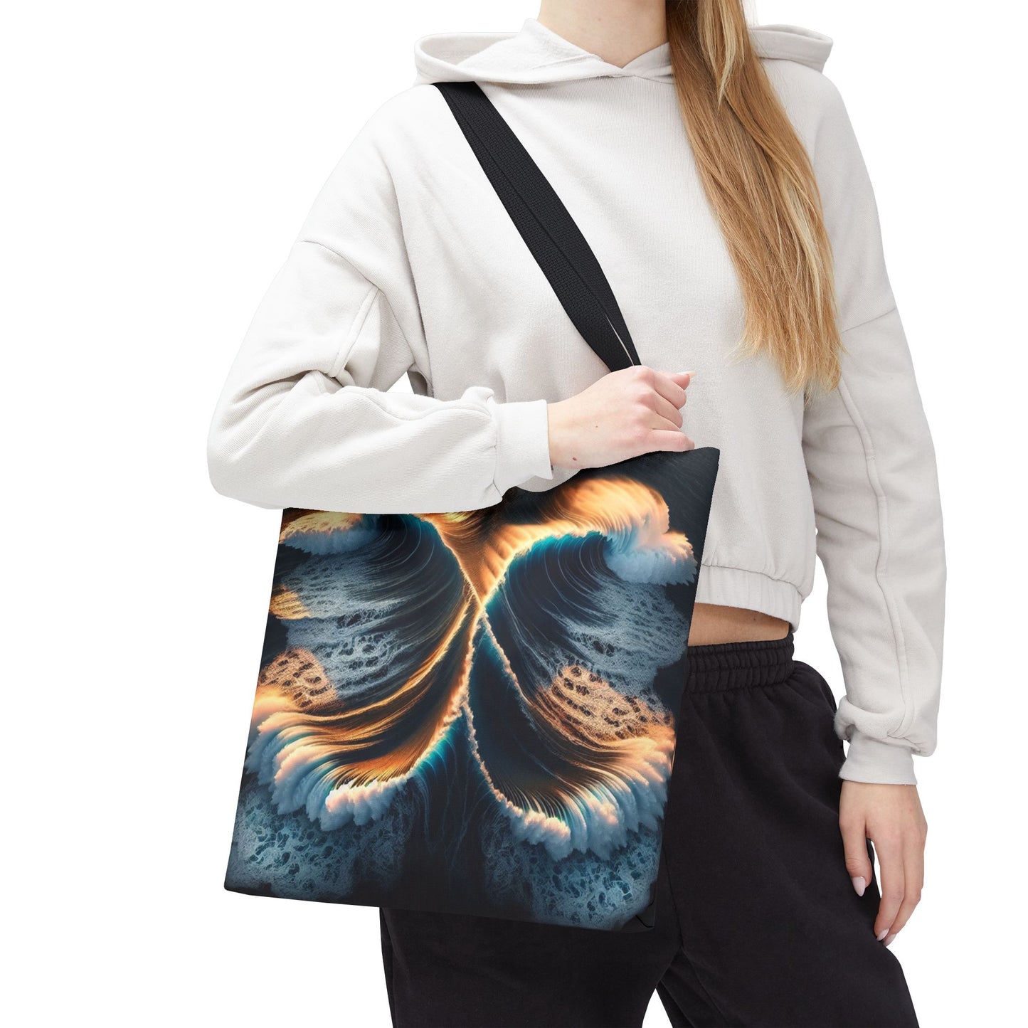 WAVES Tote Bag (AOP)