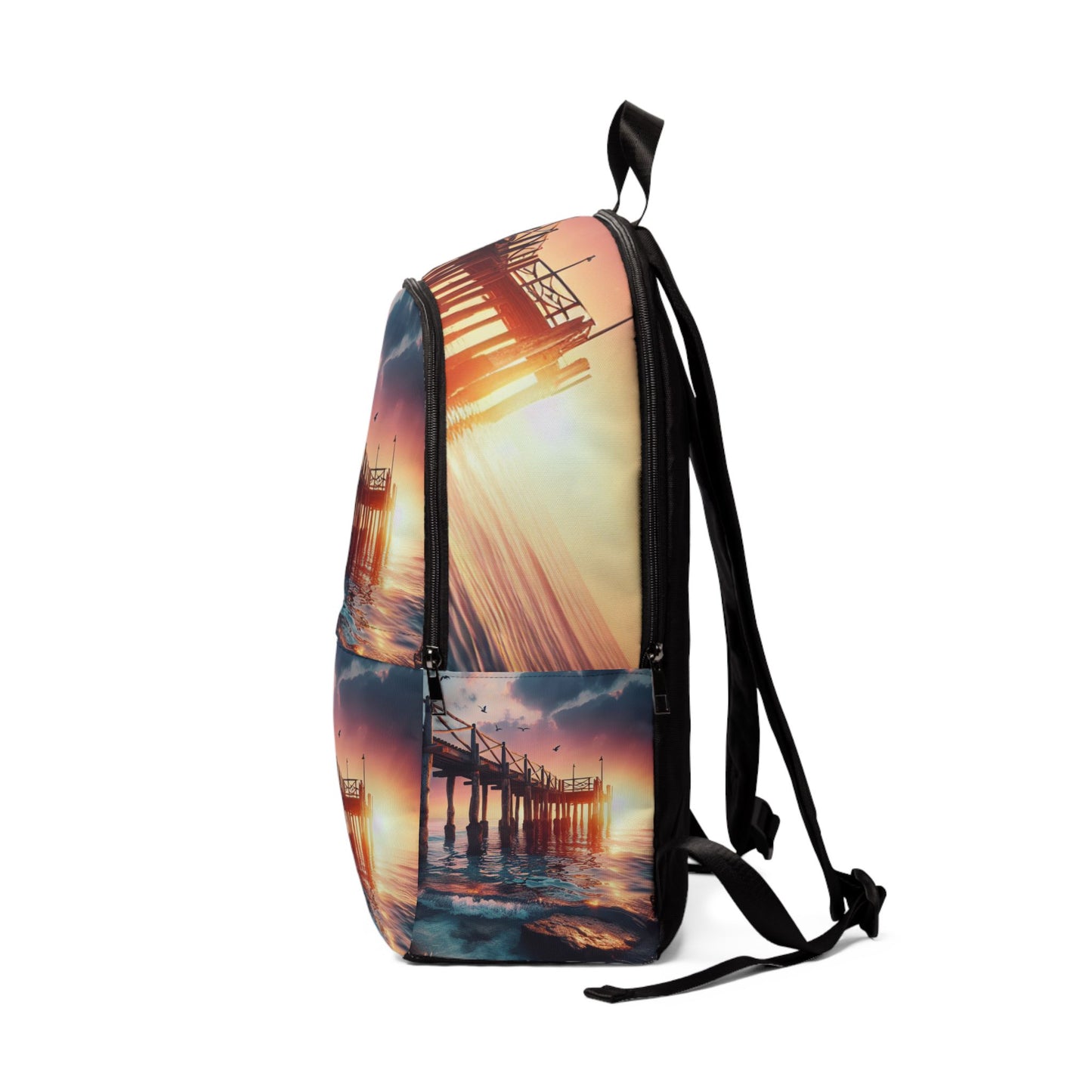 Unisex Fabric Backpack