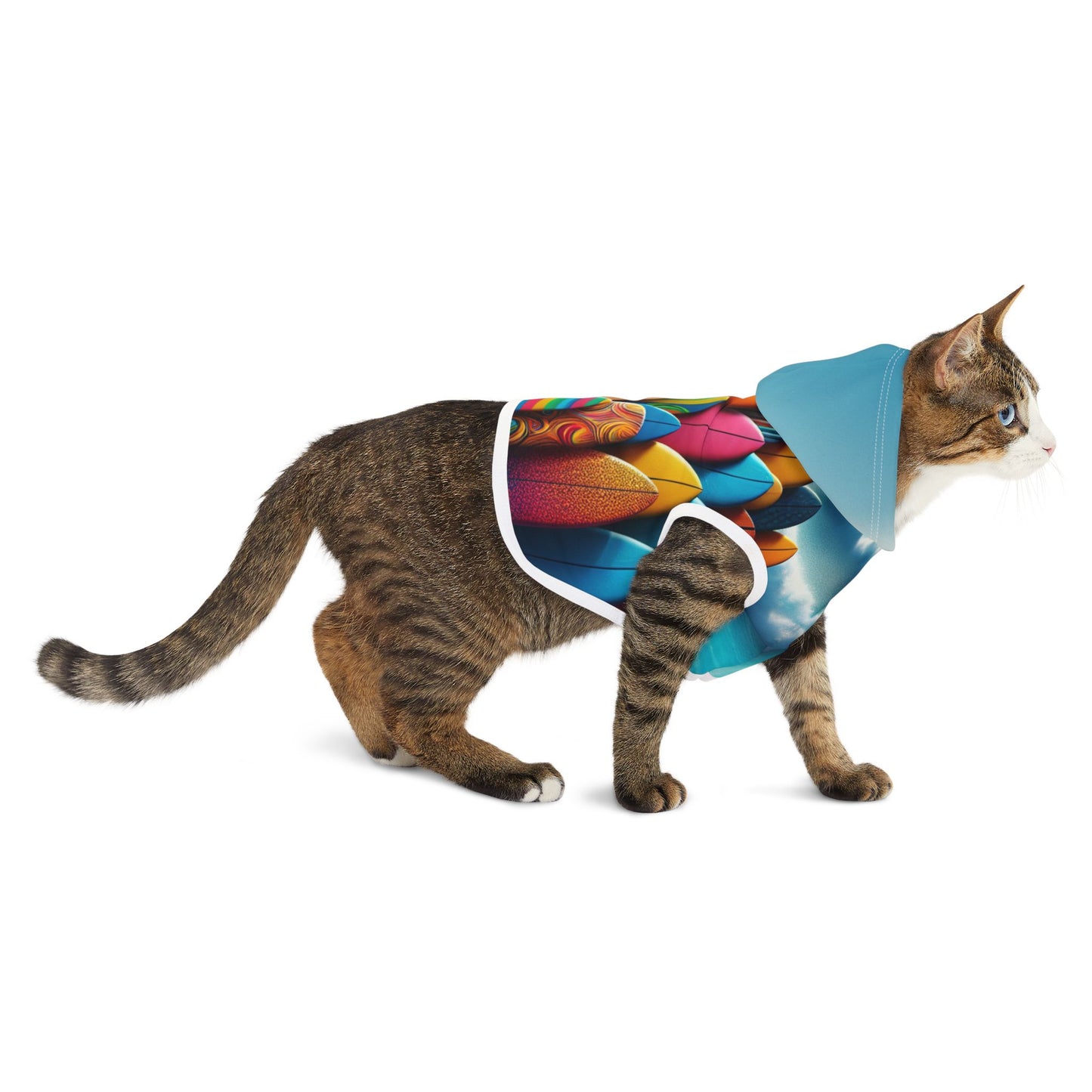 surfboards Pet Hoodie