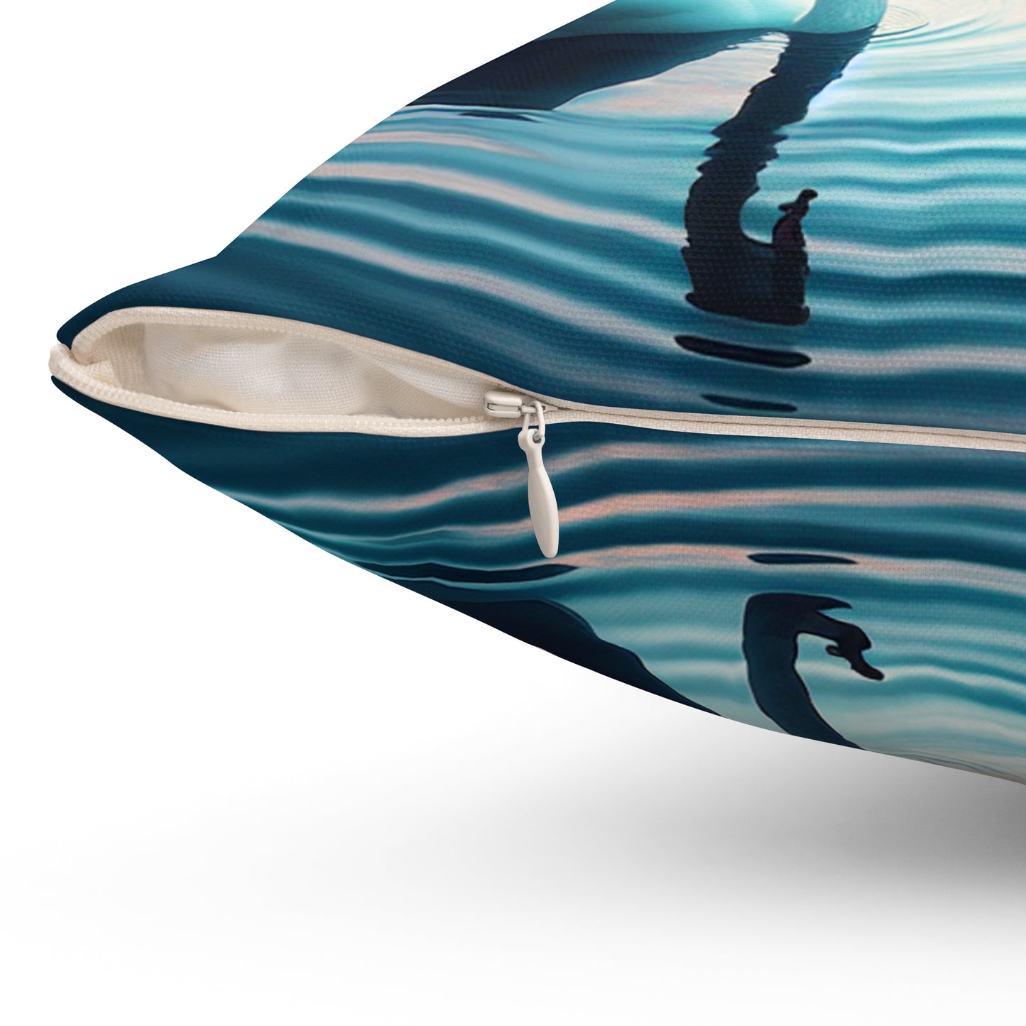 Spun Polyester Square Pillow