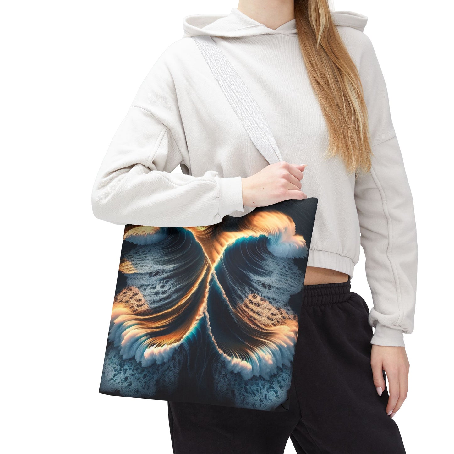 WAVES Tote Bag (AOP)