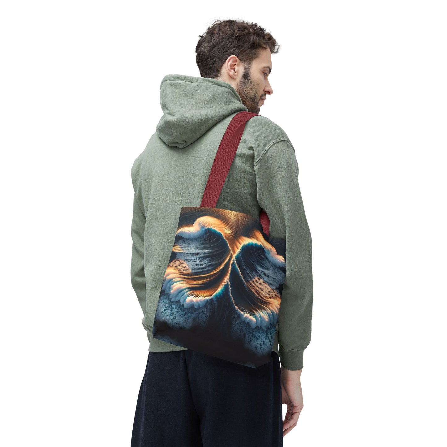 WAVES Tote Bag (AOP)
