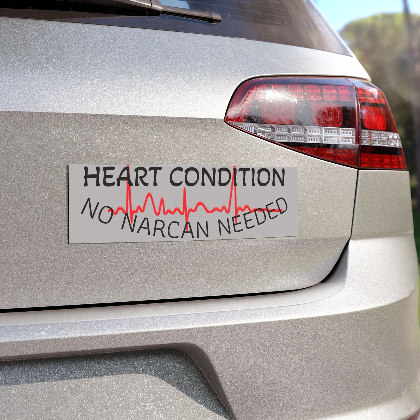HEART CONDITION Car Magnets