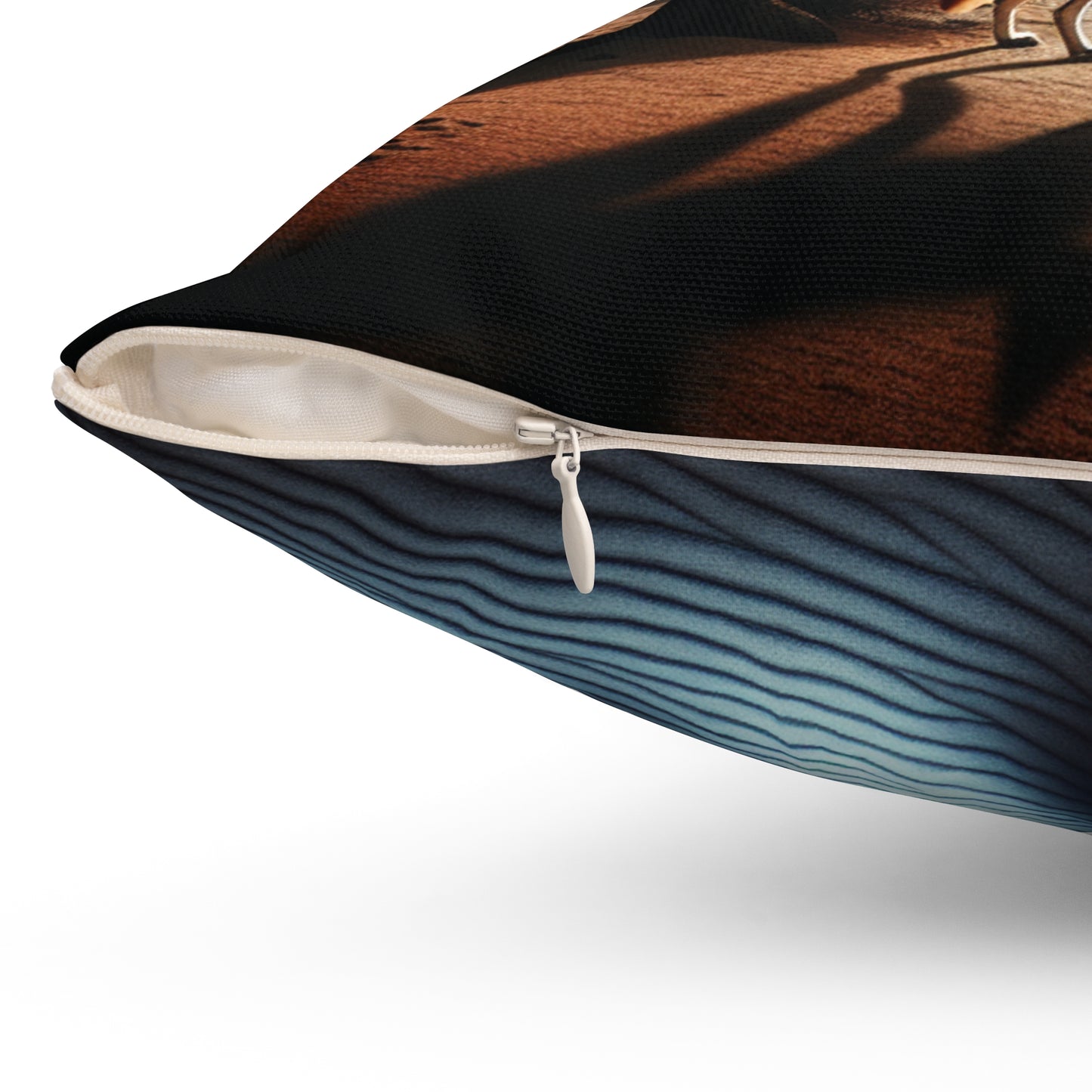 Spun Polyester Square Pillow