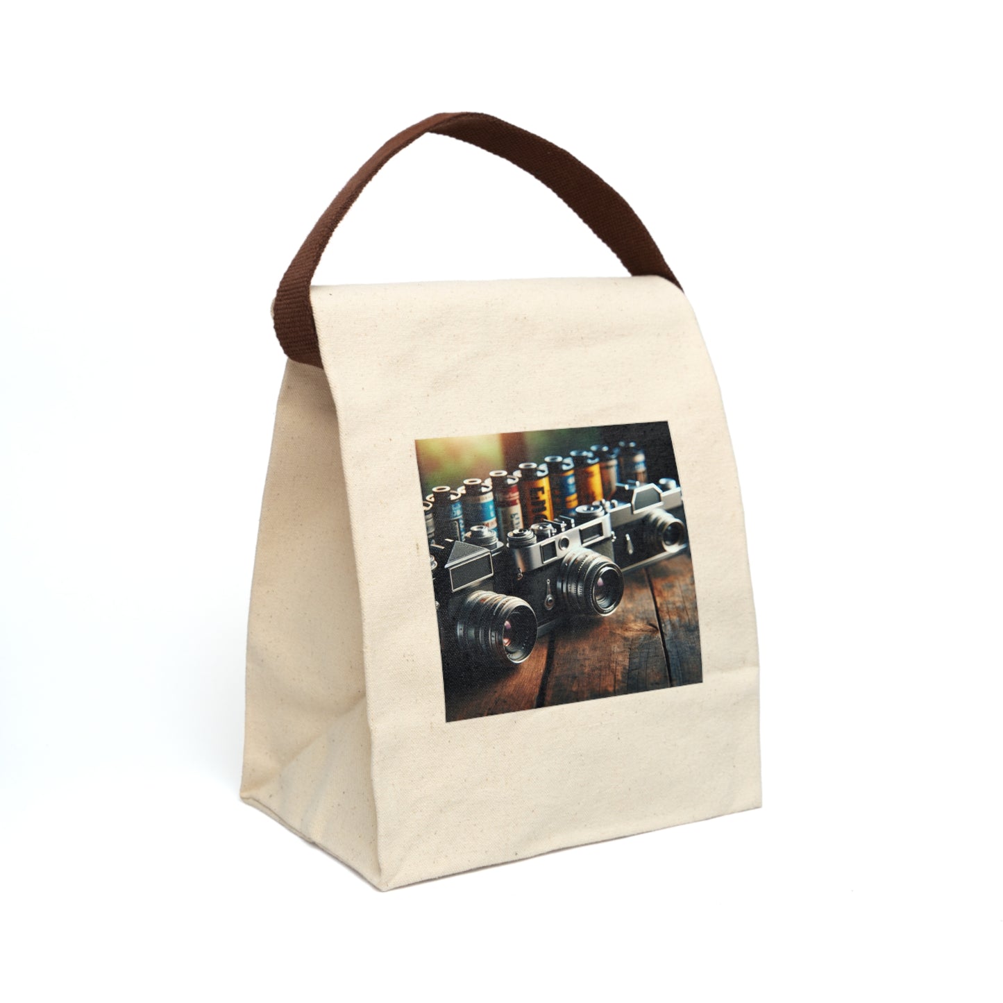Canvas Lunch Bag With Strap