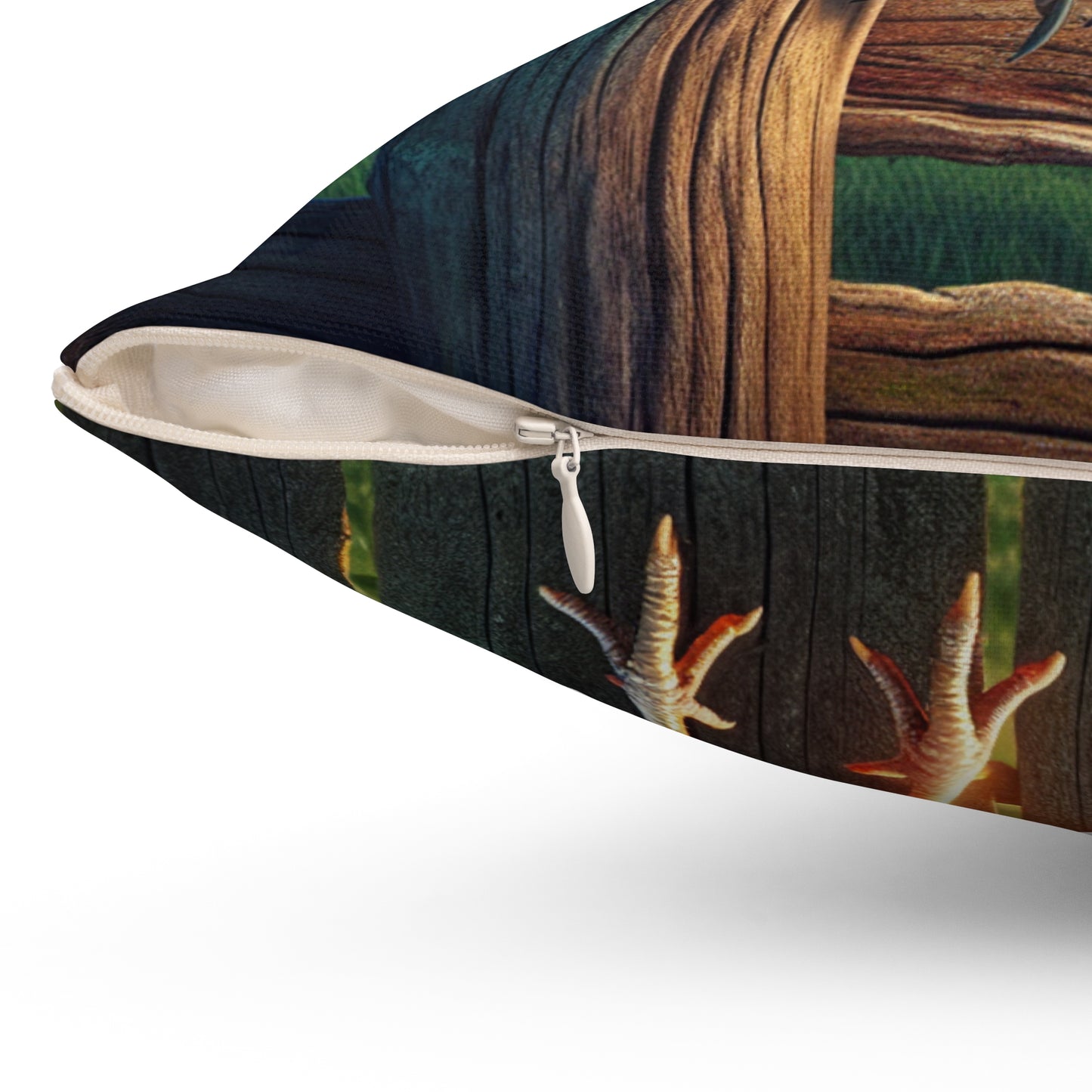 Spun Polyester Square Pillow