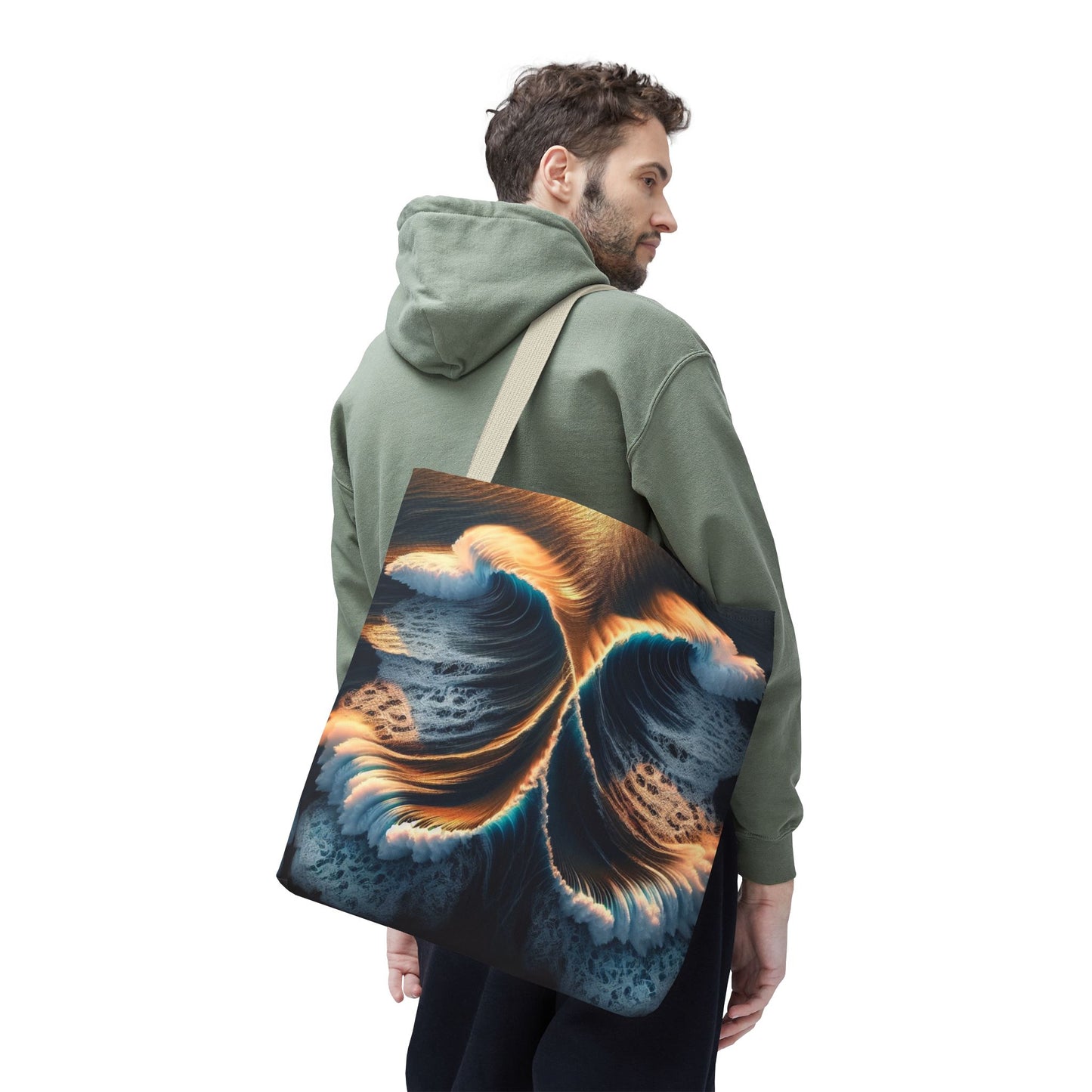 WAVES Tote Bag (AOP)