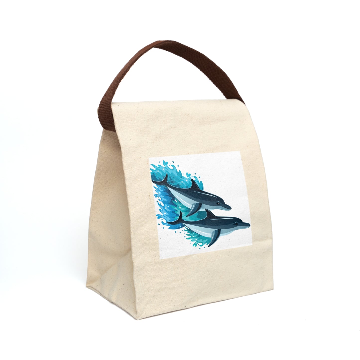 Canvas Lunch Bag With Strap