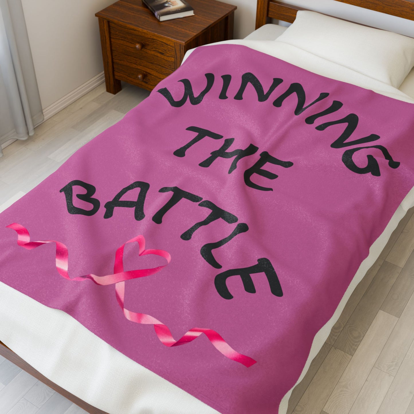 WINNING THE BATTLE blanket