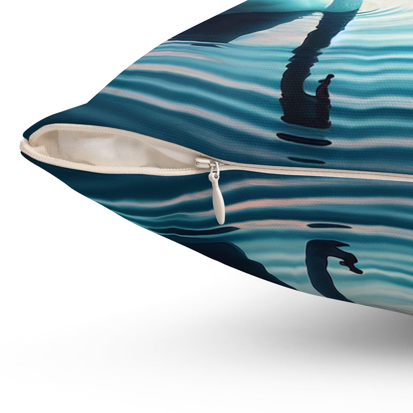 Spun Polyester Square Pillow