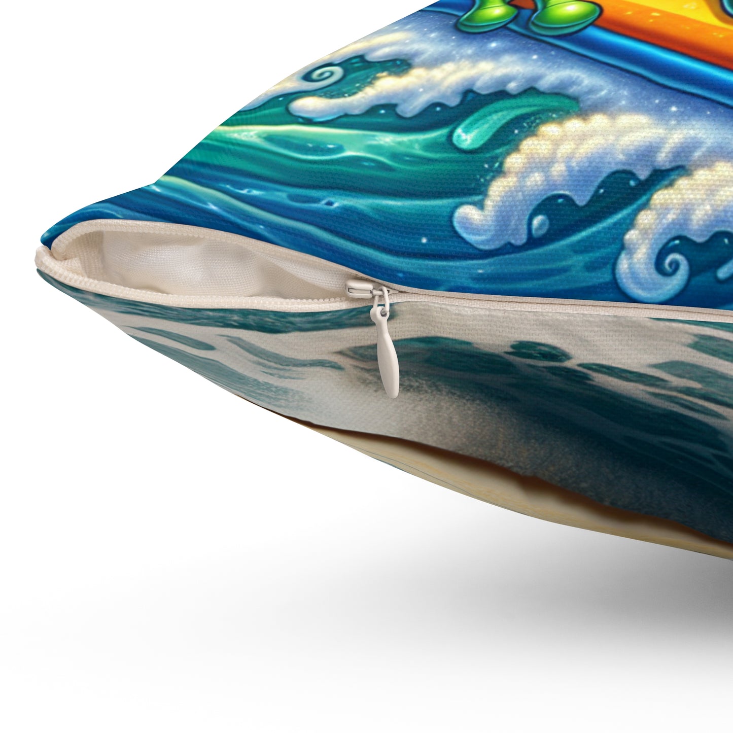 Spun Polyester Square Pillow