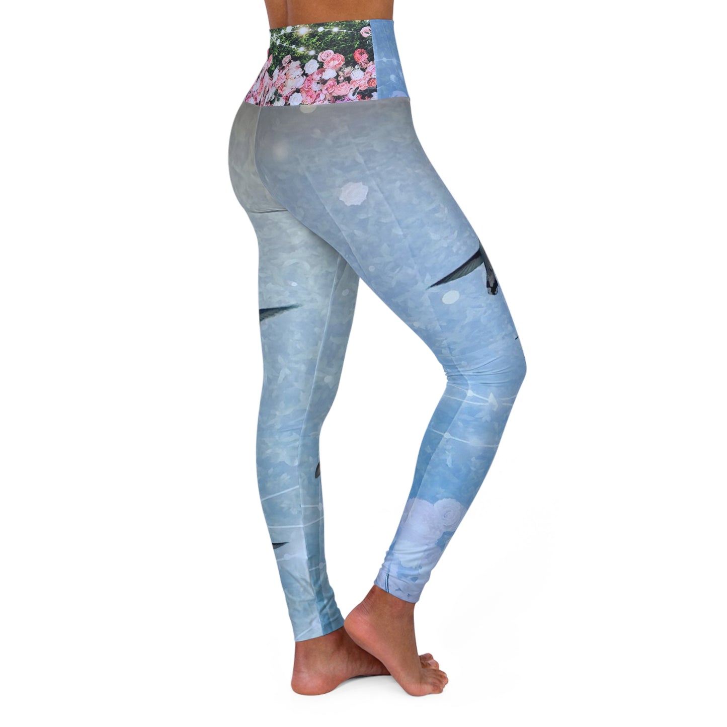 hummingbird yoga leggings
