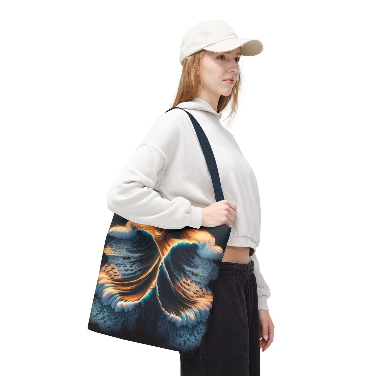 WAVES Tote Bag (AOP)
