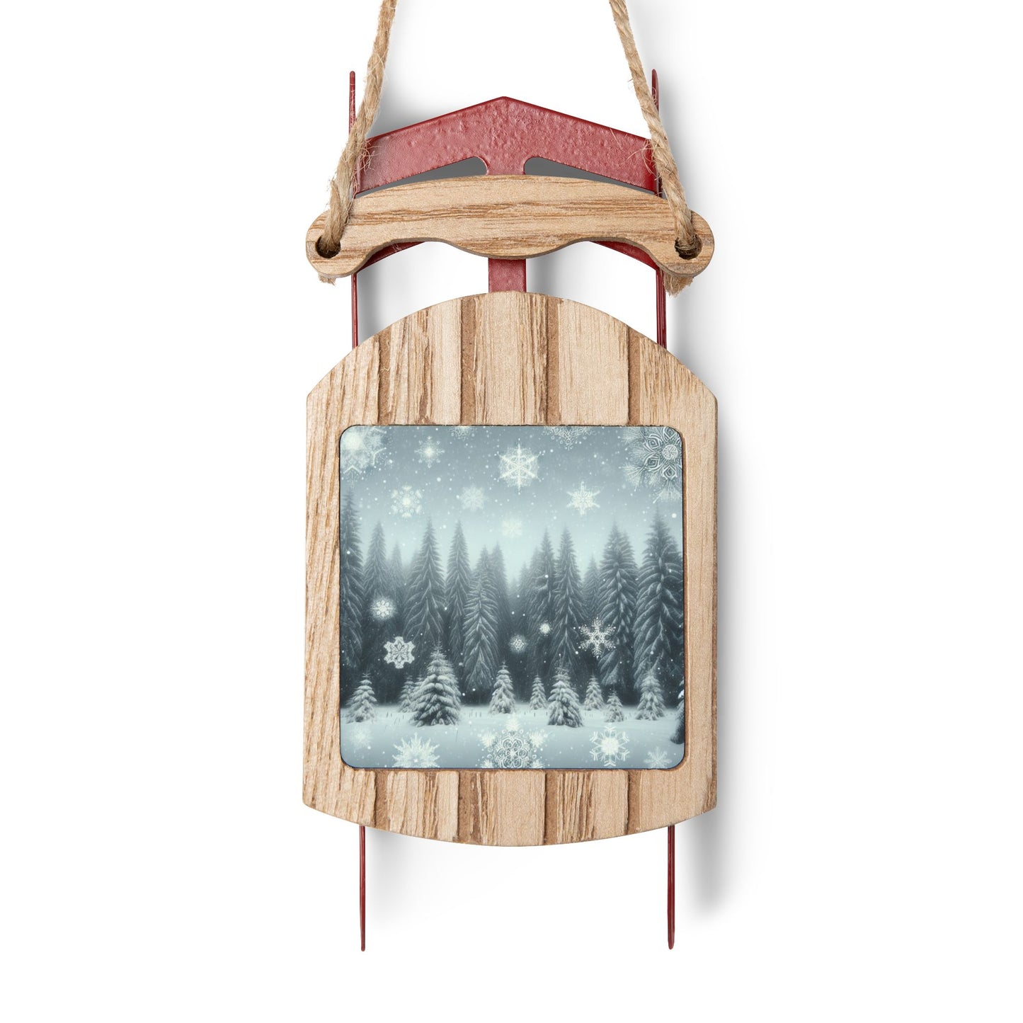 Sled Ornaments