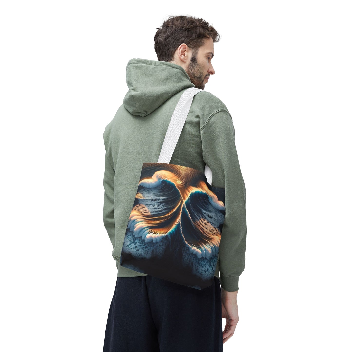 WAVES Tote Bag (AOP)