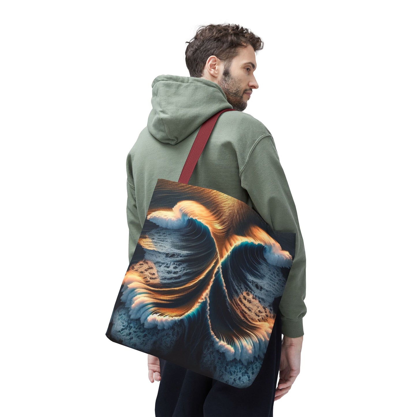 WAVES Tote Bag (AOP)