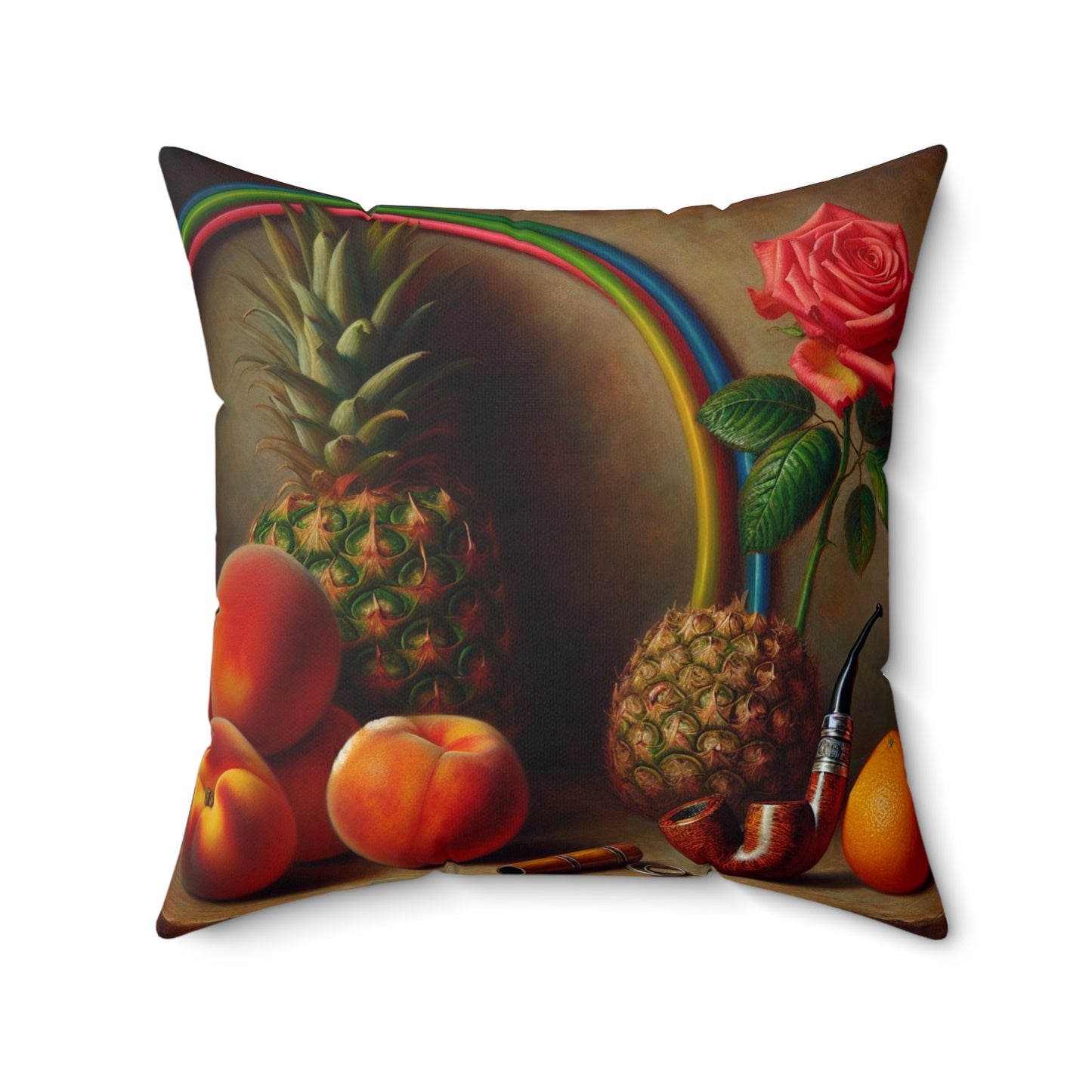 Spun Polyester Square Pillow