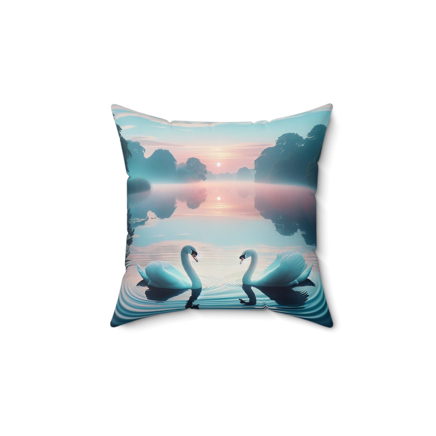 Spun Polyester Square Pillow