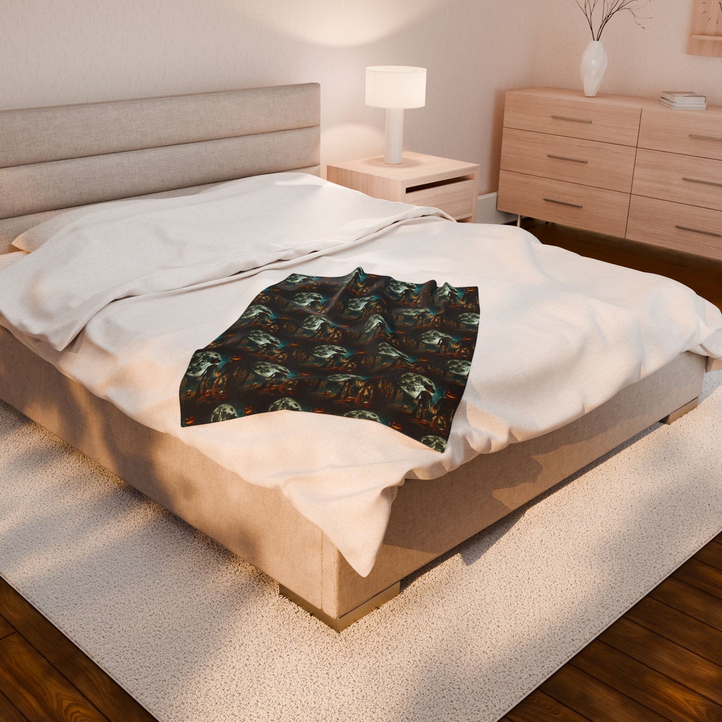 HALLOWEEN Velveteen Plush Blanket