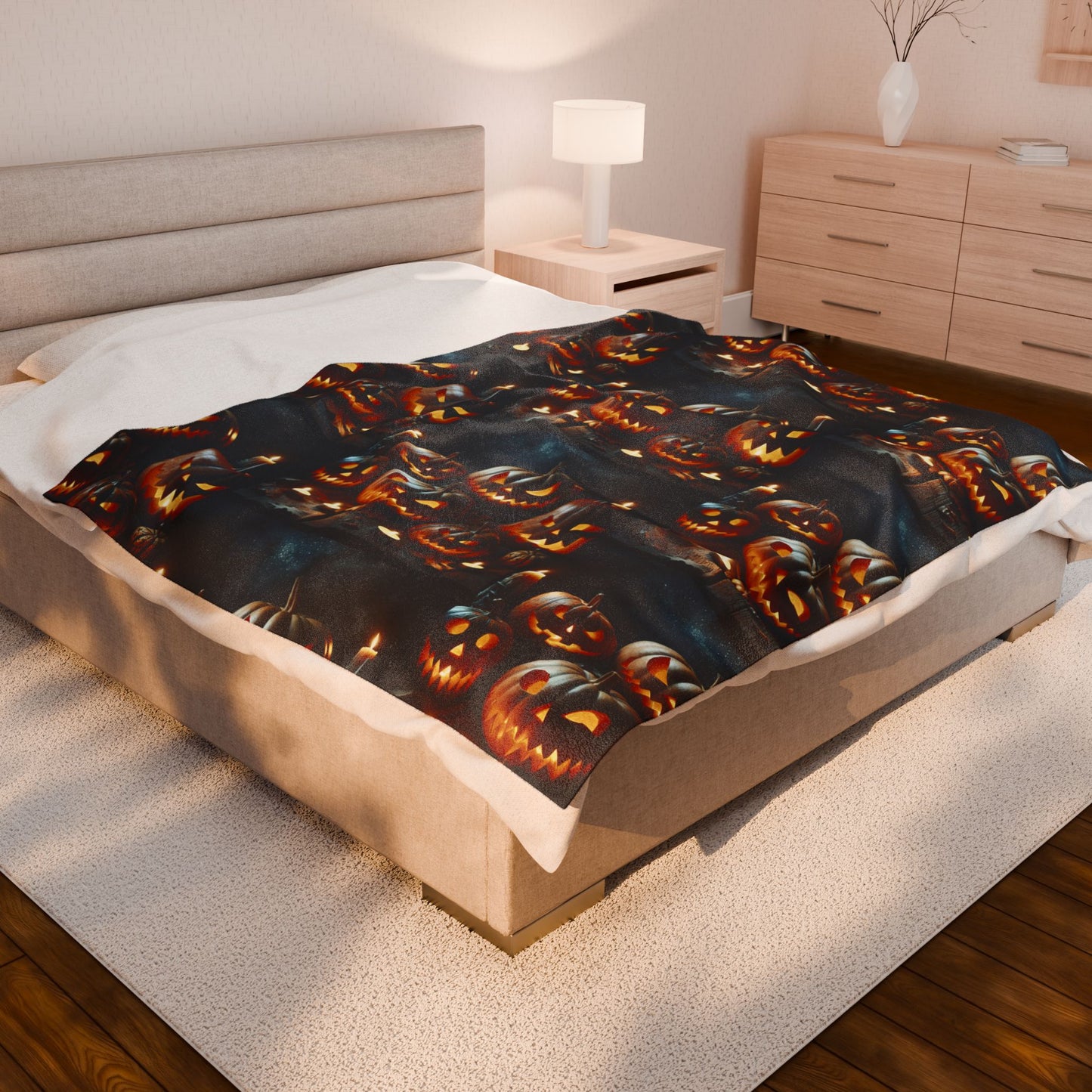 HALLOWEEN Velveteen Plush Blanket