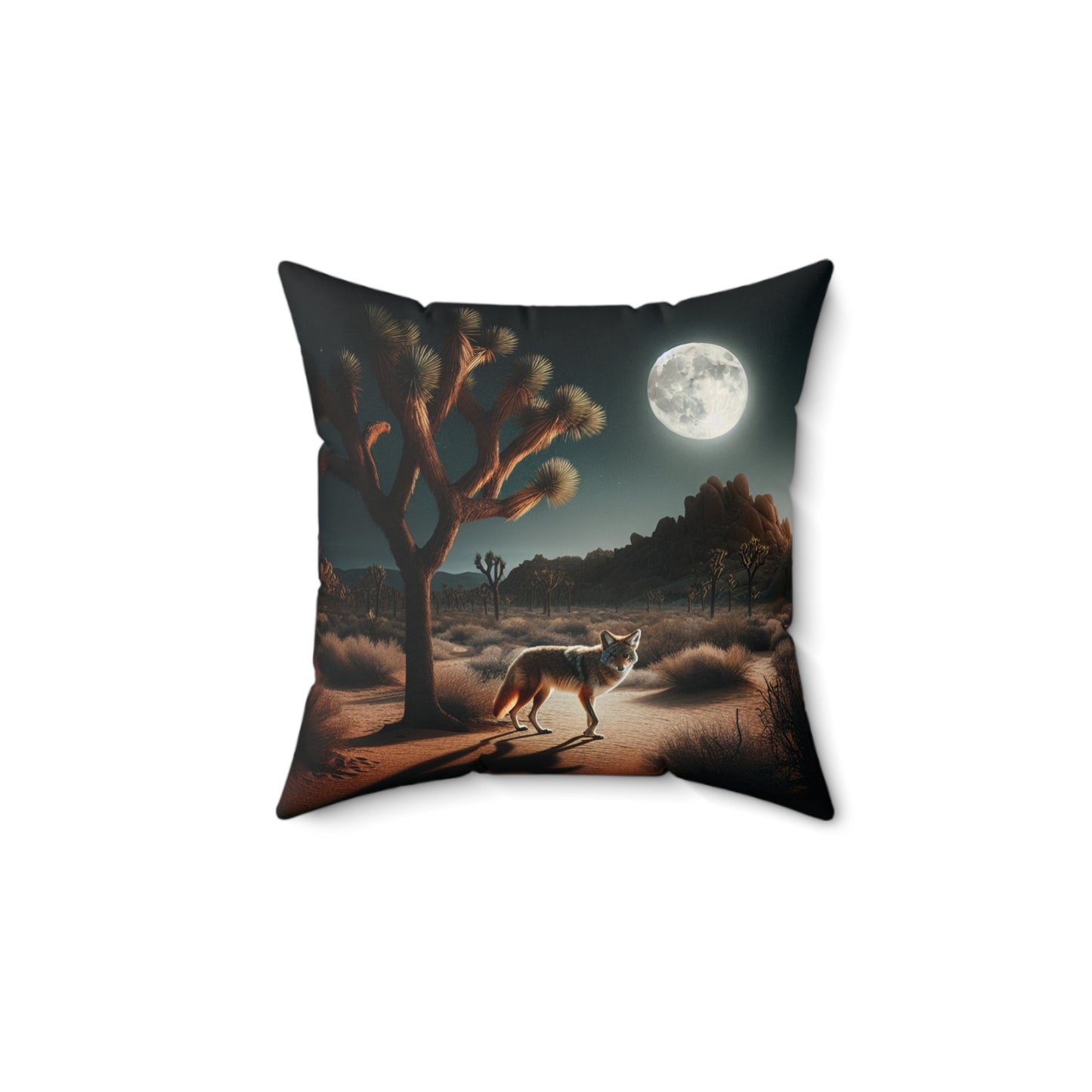 Spun Polyester Square Pillow