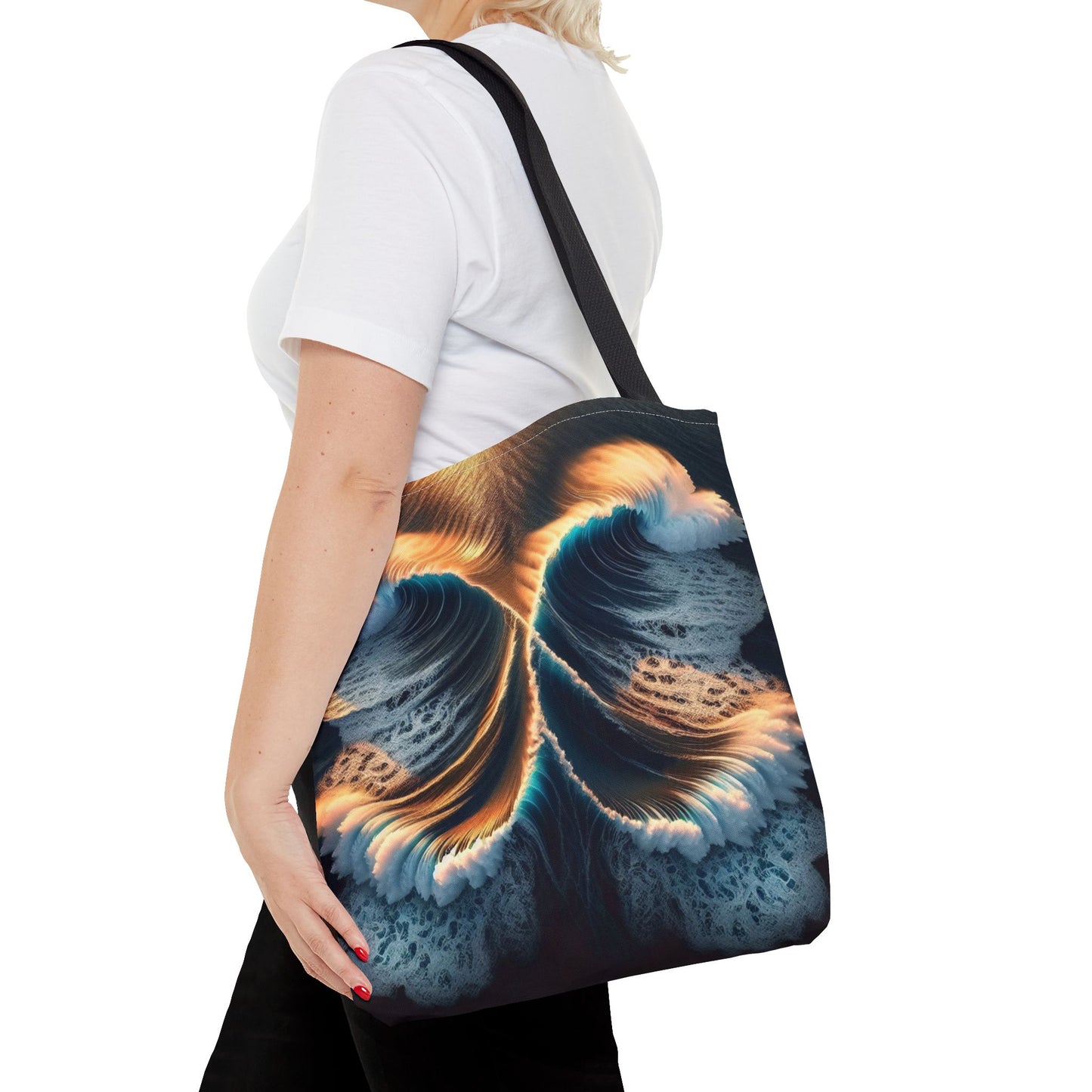 WAVES Tote Bag (AOP)