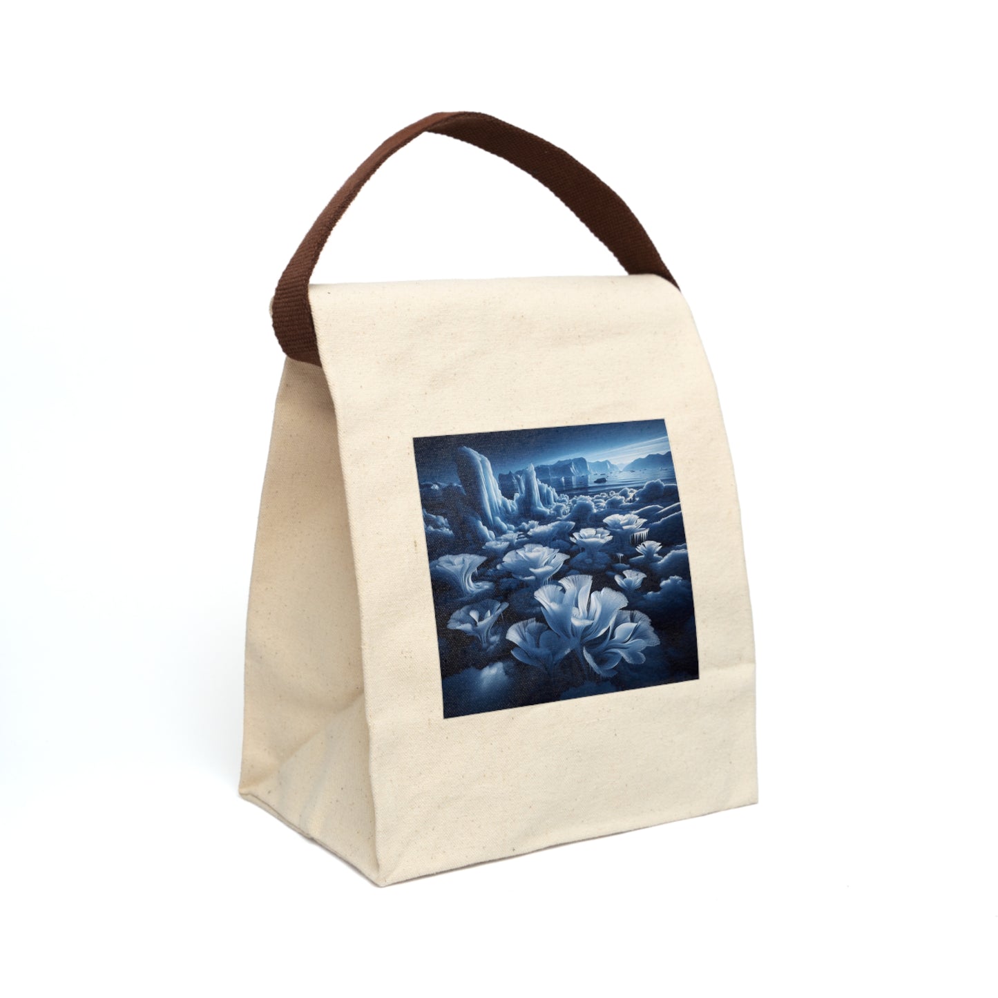 Canvas Lunch Bag With Strap