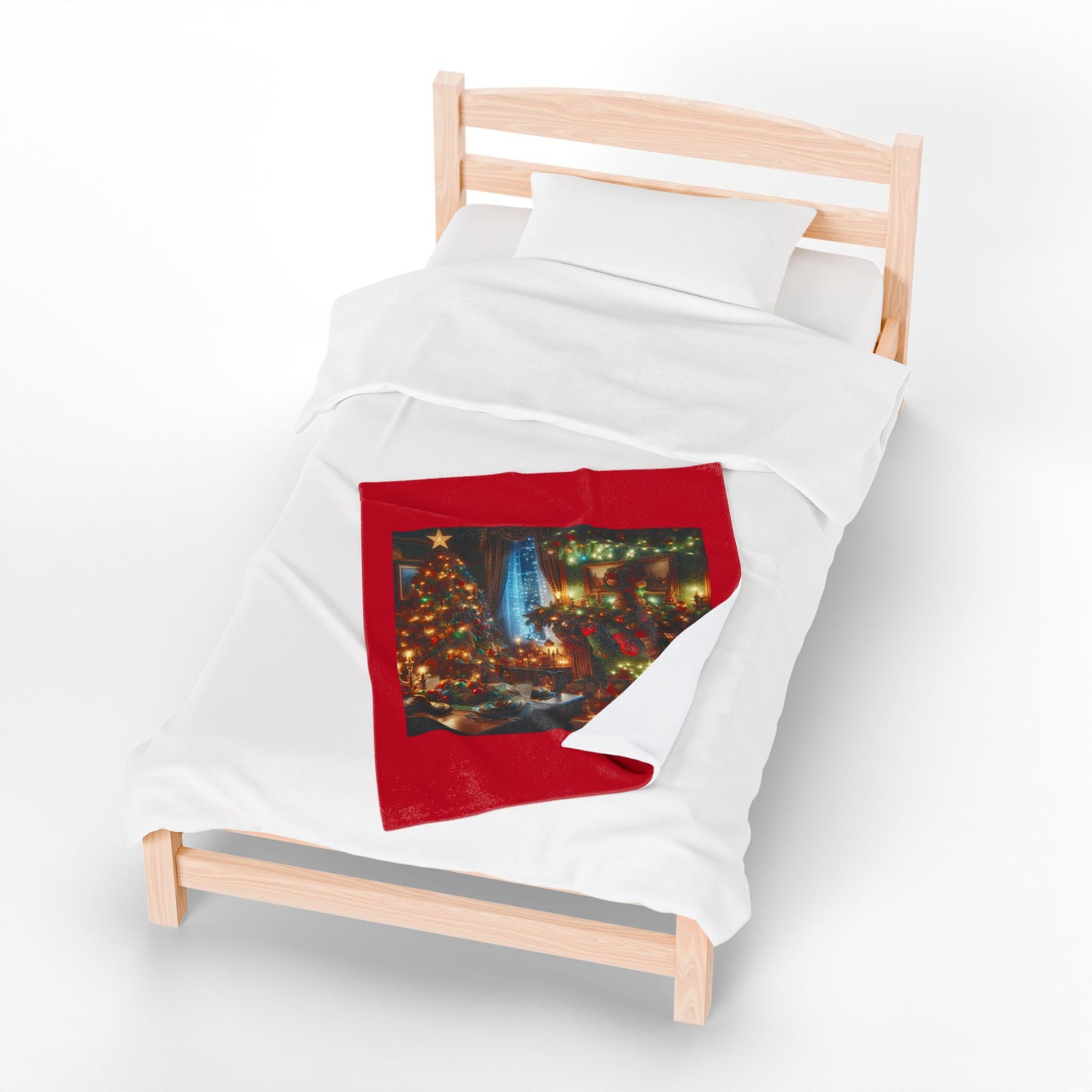 CHRISTMAS Velveteen Plush Blanket