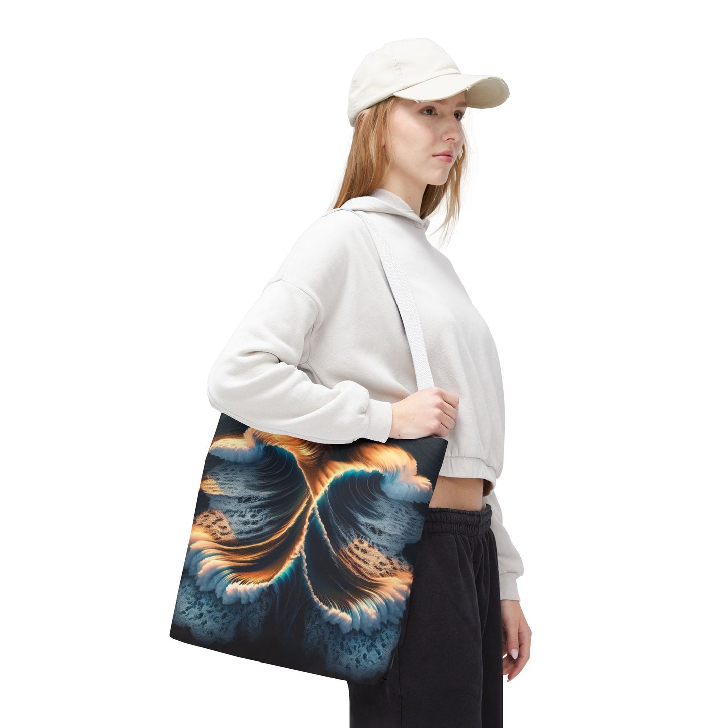 WAVES Tote Bag (AOP)