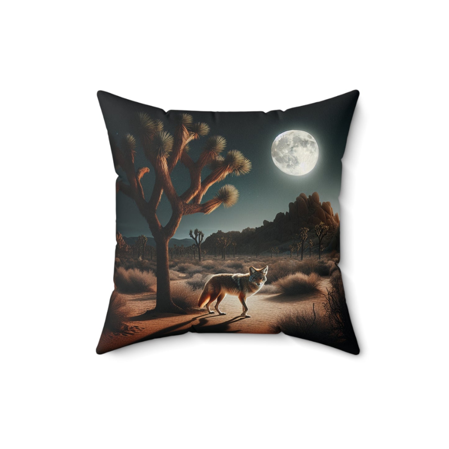 Spun Polyester Square Pillow