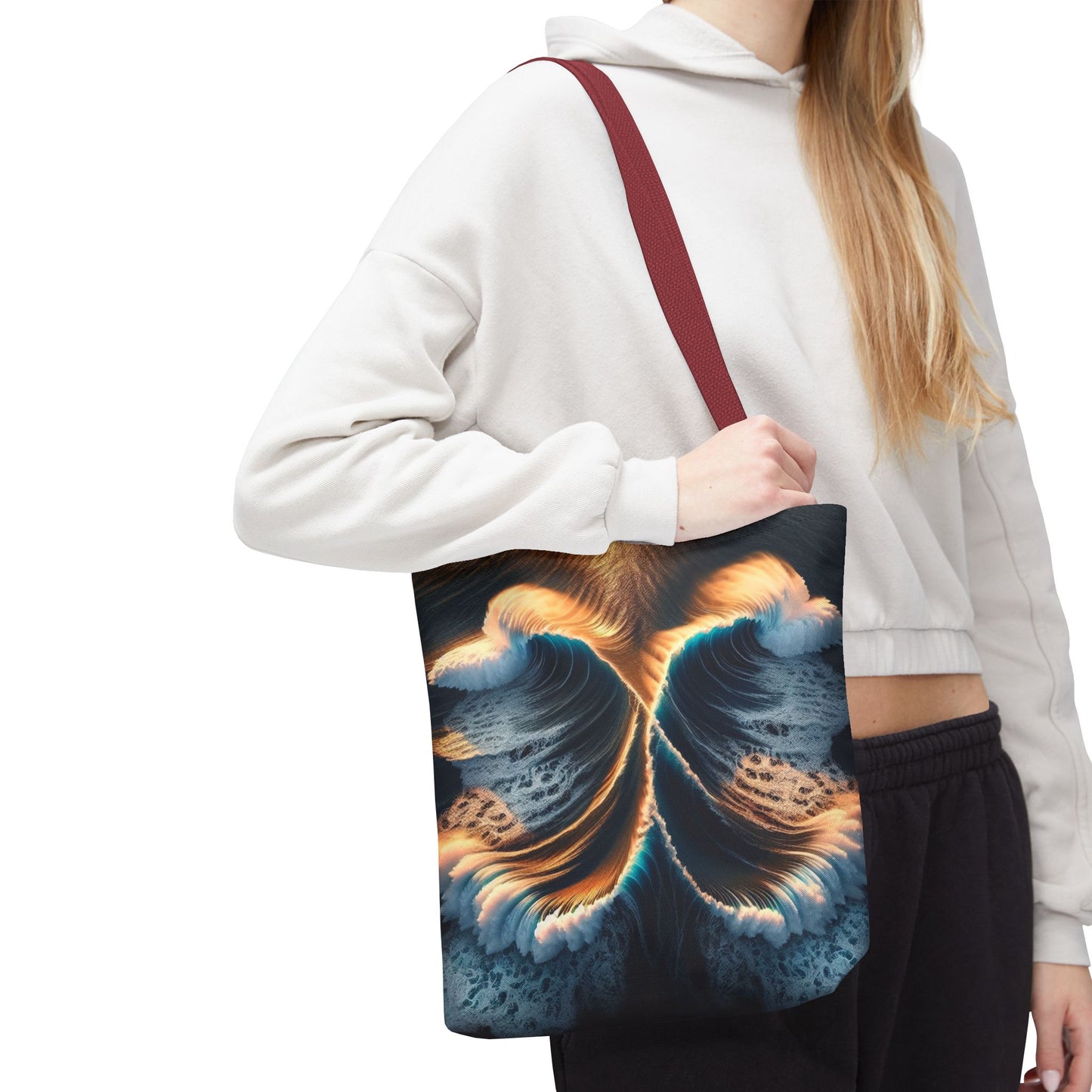 WAVES Tote Bag (AOP)