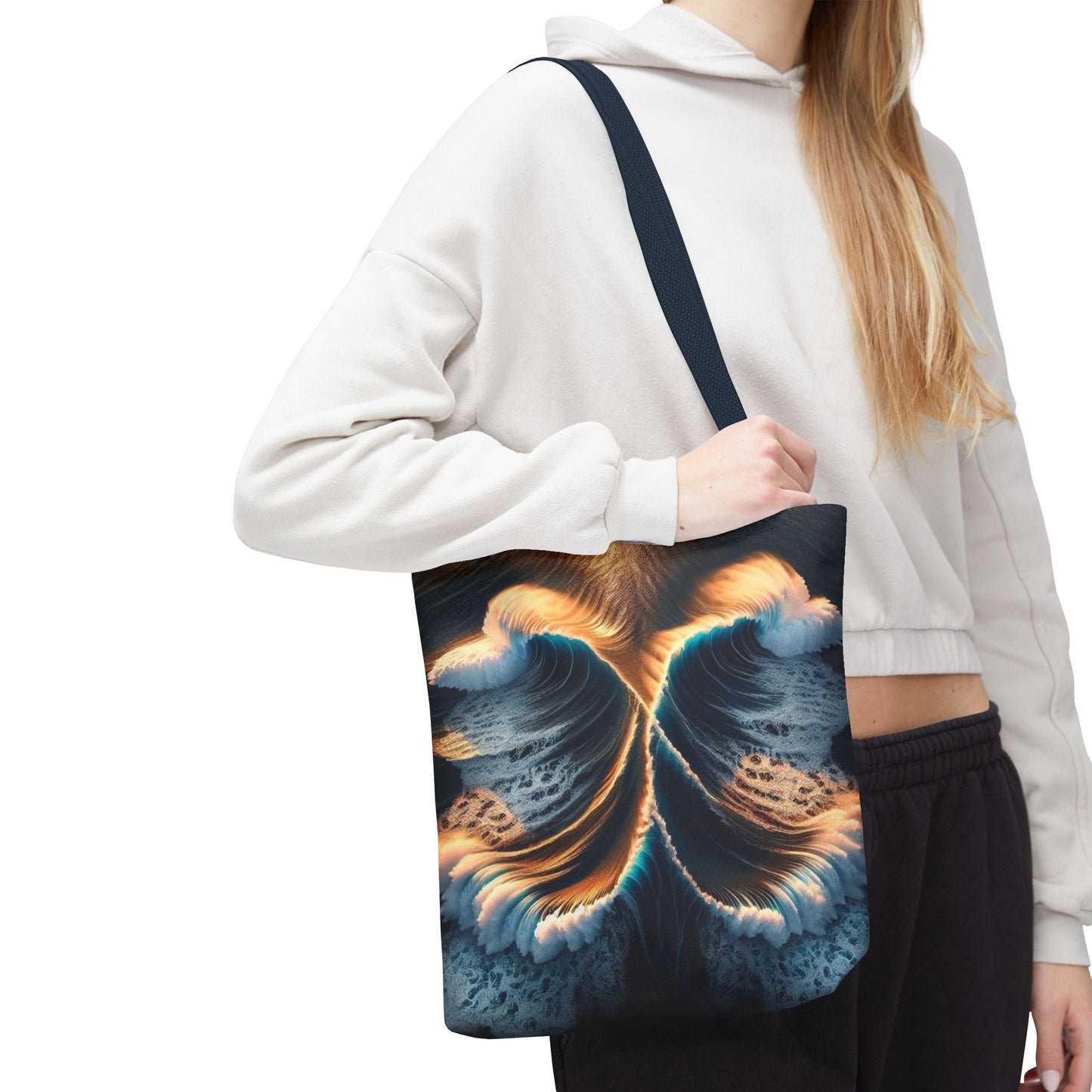 WAVES Tote Bag (AOP)