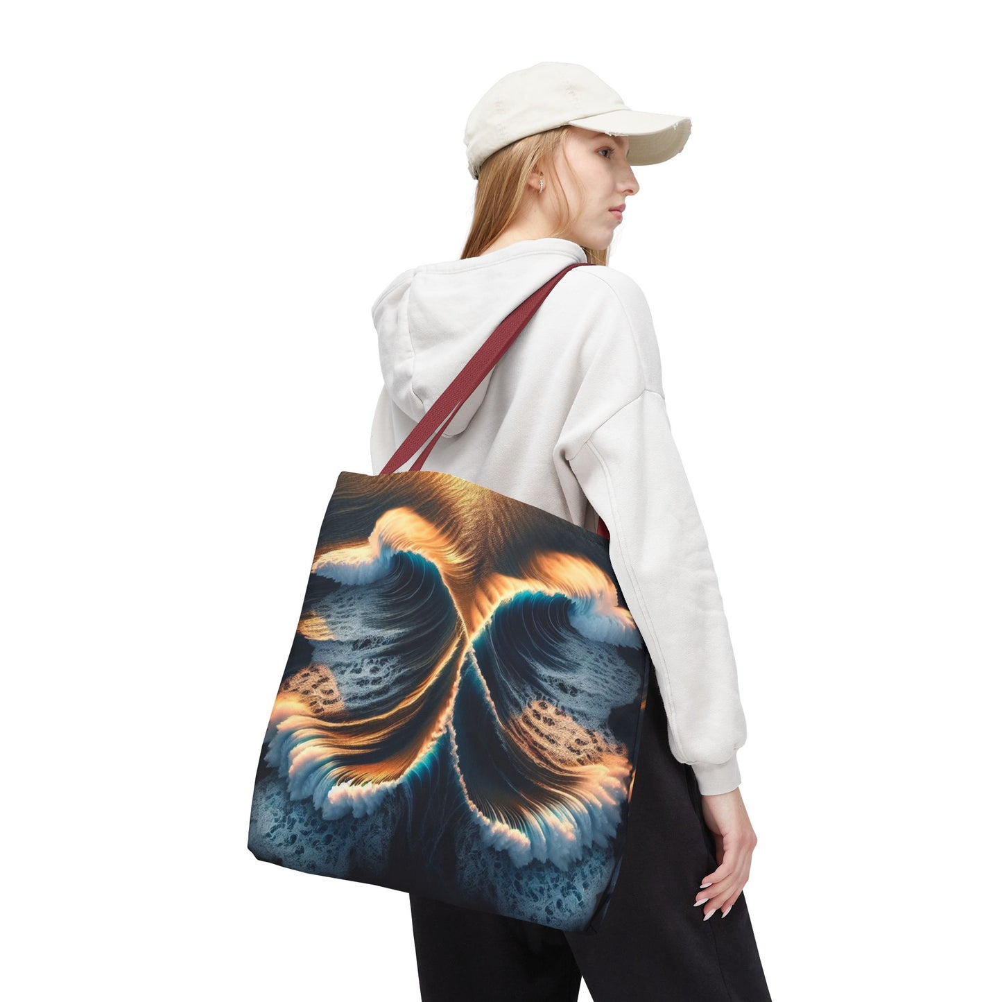 WAVES Tote Bag (AOP)