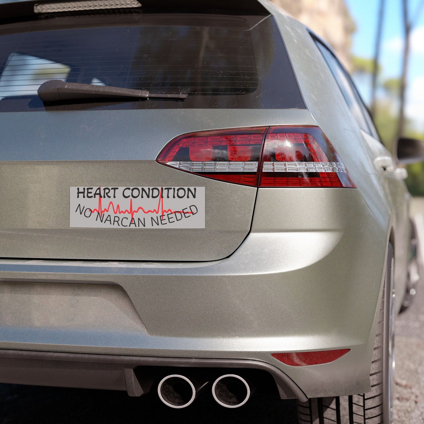 HEART CONDITION Car Magnets