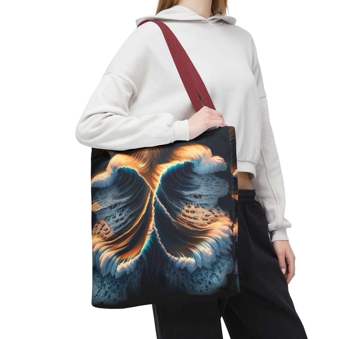 WAVES Tote Bag (AOP)